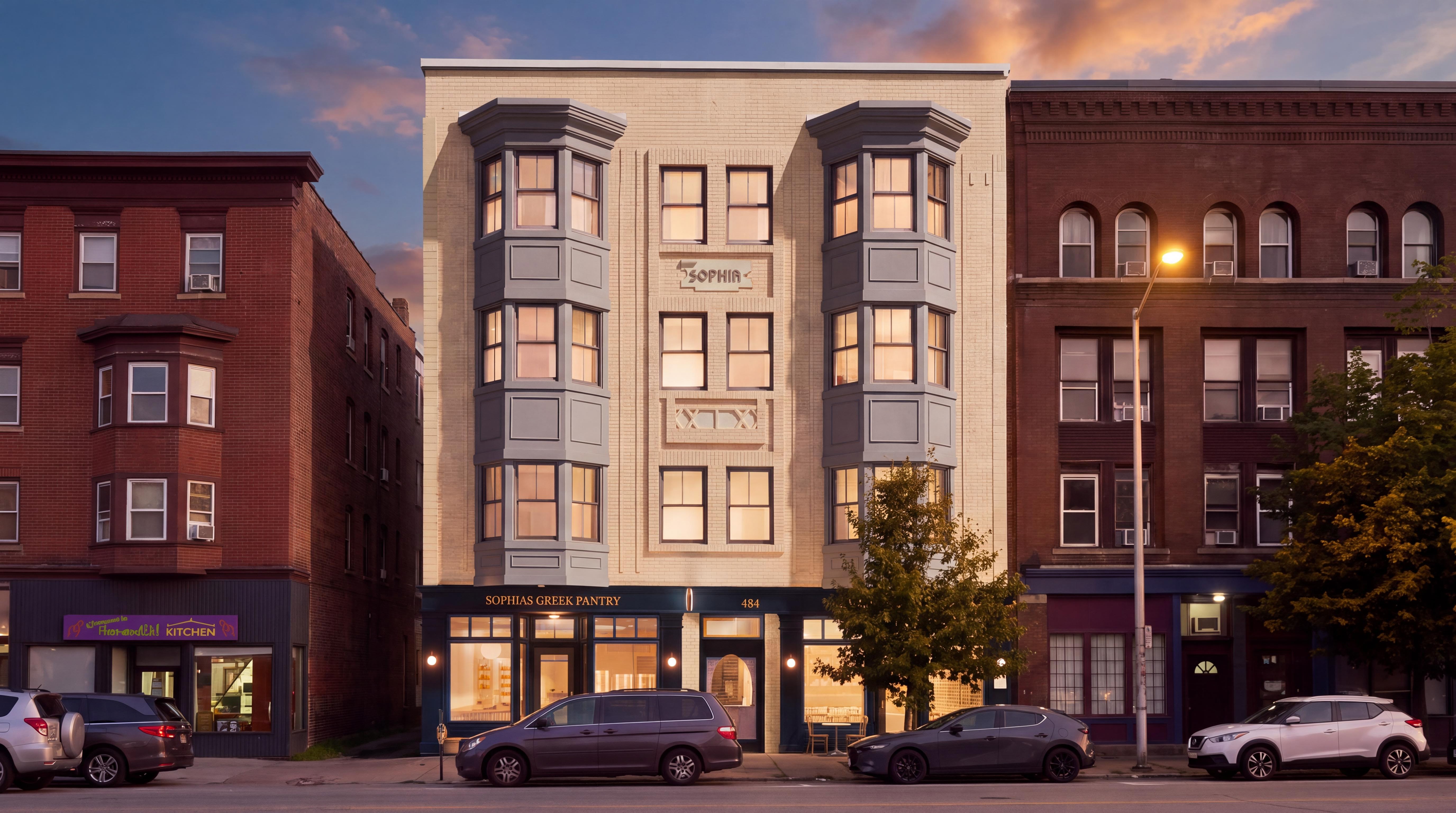 484 Merrimack Street — architectural elevation